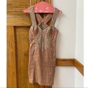 Slinky Blush H&M Mini Dress